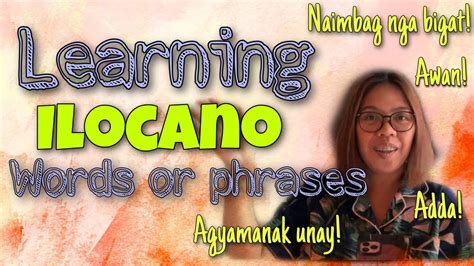 Ilocano: Words and Phrases for Beginners .